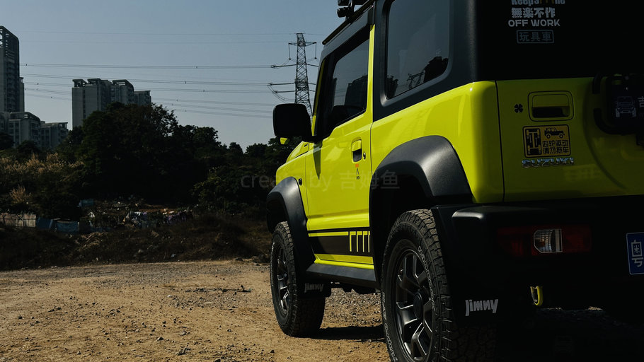 Suzuki Jimny JB74 tyre pressure check